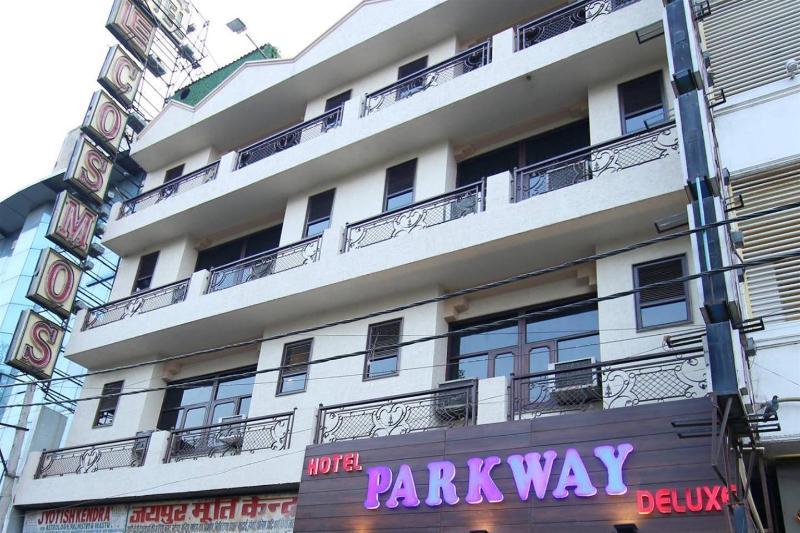 Hotel Parkway Deluxe Neu-Delhi Exterior foto